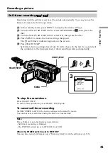 Preview for 41 page of Sony CCD-TRV118 Operating Instructions Manual