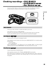 Preview for 43 page of Sony CCD-TRV118 Operating Instructions Manual