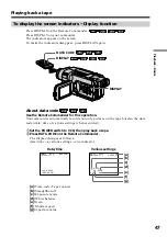 Preview for 47 page of Sony CCD-TRV118 Operating Instructions Manual