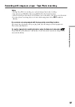 Preview for 57 page of Sony CCD-TRV118 Operating Instructions Manual