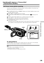 Preview for 135 page of Sony CCD-TRV118 Operating Instructions Manual