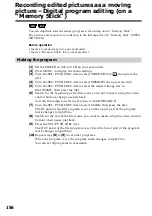 Preview for 156 page of Sony CCD-TRV118 Operating Instructions Manual