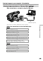 Preview for 185 page of Sony CCD-TRV118 Operating Instructions Manual