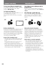 Preview for 12 page of Sony CCD-TRV12 Operating Instructions Manual