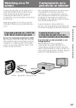 Preview for 37 page of Sony CCD-TRV12 Operating Instructions Manual