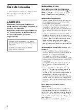 Preview for 2 page of Sony CCD-TRV128 (Spanish) Guia De Operacion