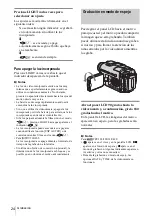 Preview for 24 page of Sony CCD-TRV128 (Spanish) Guia De Operacion