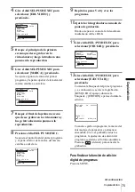 Preview for 75 page of Sony CCD-TRV128 (Spanish) Guia De Operacion