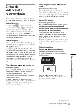 Preview for 87 page of Sony CCD-TRV128 (Spanish) Guia De Operacion