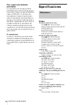 Preview for 94 page of Sony CCD-TRV128 (Spanish) Guia De Operacion