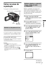 Preview for 143 page of Sony CCD-TRV128 (Spanish) Guia De Operacion