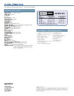 Preview for 2 page of Sony CCD-TRV128 Specifications