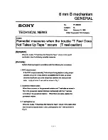 Предварительный просмотр 247 страницы Sony CCD-TRV15 Service Manual