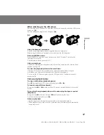 Preview for 17 page of Sony CCD-TRV19 Operation Manual