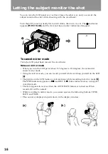 Preview for 16 page of Sony CCD-TRV312 Operating Instructions  (primary manual) Operating Instructions Manual