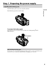 Preview for 9 page of Sony CCD TRV37 - Hi8 Camcorder Operating Instructions Manual