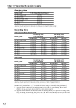 Preview for 12 page of Sony CCD TRV37 - Hi8 Camcorder Operating Instructions Manual