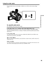 Preview for 33 page of Sony CCD TRV37 - Hi8 Camcorder Operating Instructions Manual