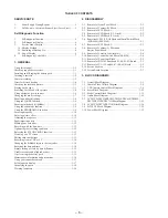 Предварительный просмотр 8 страницы Sony CCD-TRV65E, CCD-TRV3E, CCD-TRV15E, CCD-TRV23E, CCD-TRV35E Service Manual