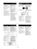 Предварительный просмотр 20 страницы Sony CCD-TRV65E, CCD-TRV3E, CCD-TRV15E, CCD-TRV23E, CCD-TRV35E Service Manual