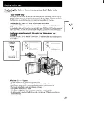 Preview for 26 page of Sony CCD-TRV99 - Video Camera Recorder Hi8&trade Operating Instructions Manual