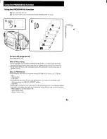 Preview for 46 page of Sony CCD-TRV99 - Video Camera Recorder Hi8&trade Operating Instructions Manual