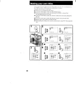 Preview for 61 page of Sony CCD-TRV99 - Video Camera Recorder Hi8&trade Operating Instructions Manual