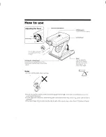 Preview for 3 page of Sony CCD-Z1 Operating Instructions Manual