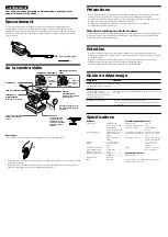 Preview for 2 page of Sony CCD-Z8E Operating Instructions