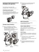 Предварительный просмотр 116 страницы Sony CCMA-2DAR Instructions For Use Manual