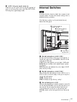 Preview for 11 page of Sony CCU-50 Operation Instructions Manual