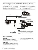 Preview for 10 page of Sony CCU-790P Operation Manual