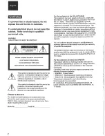 Preview for 2 page of Sony CCU-M5A Operating Instructions Manual