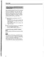 Preview for 10 page of Sony CCU-M5A Operating Instructions Manual