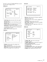 Preview for 15 page of Sony CCU-TX50 Operating Instructions Manual