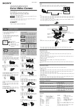 Preview for 1 page of Sony CCX-Z77 Operating Instructions