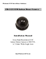 Sony CD-1453 Installation Manual preview