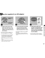 Предварительный просмотр 47 страницы Sony CD Mavica MVC-CD250 Operating Instructions Manual