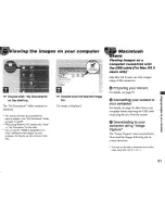 Предварительный просмотр 61 страницы Sony CD Mavica MVC-CD250 Operating Instructions Manual