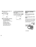 Предварительный просмотр 84 страницы Sony CD Mavica MVC-CD250 Operating Instructions Manual