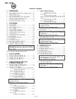 Preview for 4 page of Sony CD Mavica MVC-CD500 Service Manual