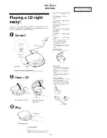 Preview for 4 page of Sony CD Walkman D-193 Service Manual