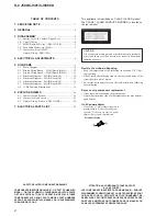 Предварительный просмотр 2 страницы Sony CD Walkman D-CJ500 Service Manual