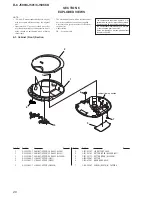 Предварительный просмотр 26 страницы Sony CD Walkman D-CJ500 Service Manual