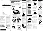 Sony CD Walkman D-E551 Operating Instructions preview