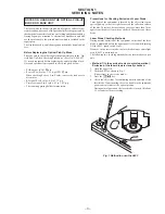 Предварительный просмотр 3 страницы Sony CD Walkman D-E551 Service Manual