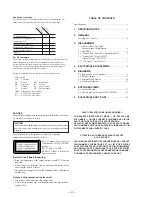 Preview for 2 page of Sony CD Walkman D-E660 Service Manual