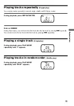 Preview for 11 page of Sony CD Walkman D-E770 Operating Instructions Manual