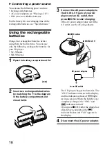 Preview for 18 page of Sony CD Walkman D-E770 Operating Instructions Manual