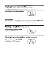 Preview for 10 page of Sony CD Walkman D-EJ611 Operating Instructions Manual